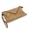 VS 050 taupe női bőr kézitáska 28 x 19 x 6 cm