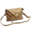 VS 050 taupe női bőr kézitáska 28 x 19 x 6 cm