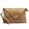 VS 050 taupe női bőr kézitáska 28 x 19 x 6 cm