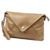 VS 050 taupe női bőr kézitáska 28 x 19 x 6 cm