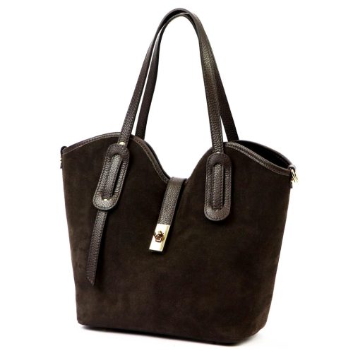 Luka 25-006 barna női bőr válltáska, oldaltáska 36 x 29 x 14 cm