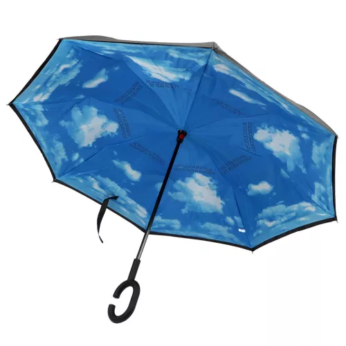  Dámsky polyesterový dáždnik Yili 6802 so vzorom 80 x 100 cm