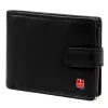 Albatross SN MW4Z RFID fekete férfi bőr pénztárca 13 x 10 x 3 cm 
