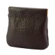  Gregorio Pulares ITT-01 hnedá peňaženka z hovädzej kože 9,5 x 9 x 1 cm