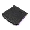  Gregorio Pulares ITT-01 čierna peňaženka z hovädzej kože 9,5 x 9 x 1 cm