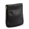  Gregorio Pulares ITT-01 čierna peňaženka z hovädzej kože 9,5 x 9 x 1 cm