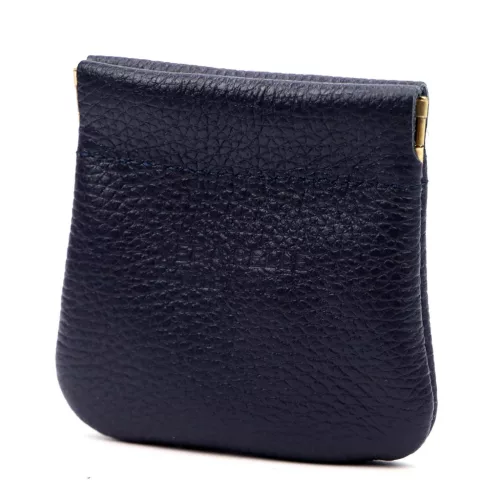  Kožená peňaženka Gregorio Pulares ITT-01 tmavomodrá 9,5 x 9 x 1 cm