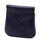  Kožená peňaženka Gregorio Pulares ITT-01 tmavomodrá 9,5 x 9 x 1 cm