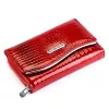 Dámska kožená peňaženka Jennifer Jones 5245-2 ZIP červená 14 x 9 x 3 cm