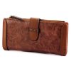 Eslee 99378 barna női rostbőr pénztárca 19.5 x 9.5 x 3 cm