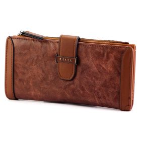   Dámska peňaženka Eslee 99378 v koňakovej farbe 19,5 x 9,5 x 3 cm