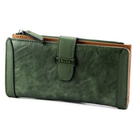  Dámska peňaženka Eslee 99378 zelená 19,5 x 9,5 x 3 cm