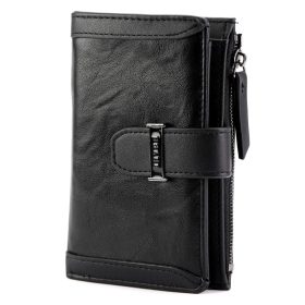  Dámska peňaženka Eslee 99379 čierna 9,5 x 15,5 x 3,5 cm