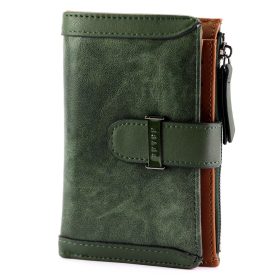  Dámska peňaženka Eslee 99379 zelená 9,5 x 15,5 x 3,5 cm