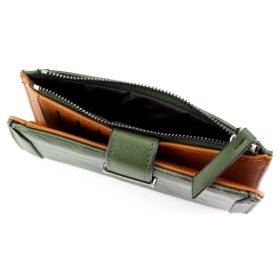 Dámska peňaženka Eslee 99379 zelená 9,5 x 15,5 x 3,5 cm
