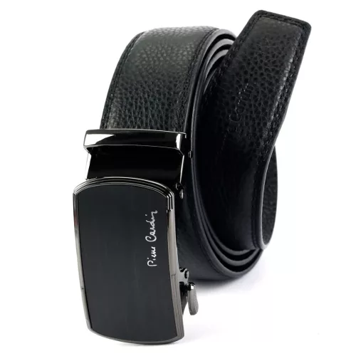  Pánsky opasok z hovädzej kože Pierre Cardin 654 HY09 3,5 cm