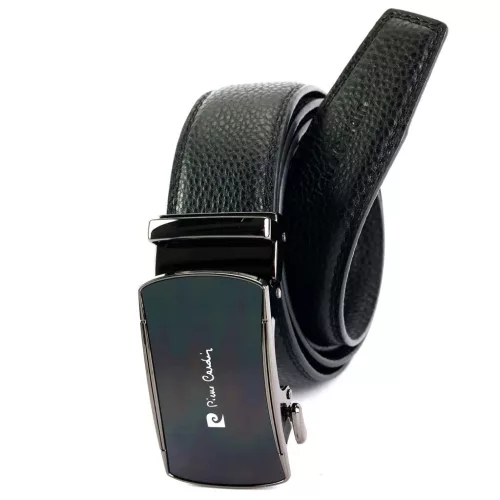  Pánsky opasok z hovädzej kože Pierre Cardin 657 HY09 3,5 cm
