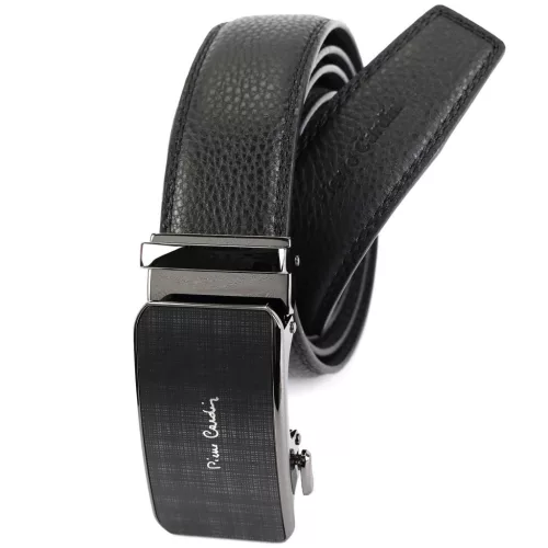  Pánsky opasok z hovädzej kože Pierre Cardin 661 HY09 3,5 cm