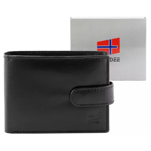  Pánska peňaženka Nordee SLANGE 8806A čierna s penovým chráničom