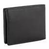  Nordee HARE N992 čierna pánska kožená peňaženka 12,5 x 9,5 x 3 cm