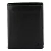  Nordee HARE N4 čierna pánska kožená peňaženka 9,5 x 12,5 x 3 cm