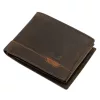  Pánska kožená peňaženka Nordee HJORT N992 hnedá 12,5 x 9,5 x 3 cm