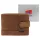  Pánska kožená peňaženka Nordee HJORT N992L v koňakovej farbe 13 x 9,5 x 3 cm