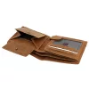  Pánska kožená peňaženka Nordee HJORT 035 v koňakovej farbe 11 x 9 x 2,5 cm
