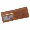  Pánska kožená peňaženka Nordee HJORT 035 v koňakovej farbe 11 x 9 x 2,5 cm