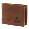  Pánska kožená peňaženka Nordee HJORT 035 v koňakovej farbe 11 x 9 x 2,5 cm
