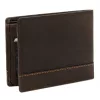  Pánska kožená peňaženka Nordee HJORT 035 hnedá 11 x 9 x 2,5 cm