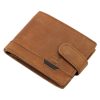  Pánska kožená peňaženka Nordee HJORT 035L v koňakovej farbe 11,5 x 9 x 2,5 cm