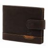  Pánska kožená peňaženka Nordee HJORT 035L hnedej farby 11,5 x 9 x 2,5 cm