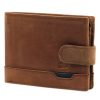  Pánska kožená peňaženka Nordee HJORT 8806A v koňakovej farbe 13 x 9,5 x 3 cm