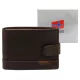  Pánska kožená peňaženka Nordee HJORT 8806A hnedá 13 x 9,5 x 3 cm