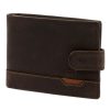  Pánska kožená peňaženka Nordee HJORT 8806A hnedá 13 x 9,5 x 3 cm