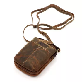    Pánska opasková taška Nordee DOH-SP-04 z hovädzej kože 13 x 19 x 6 cm