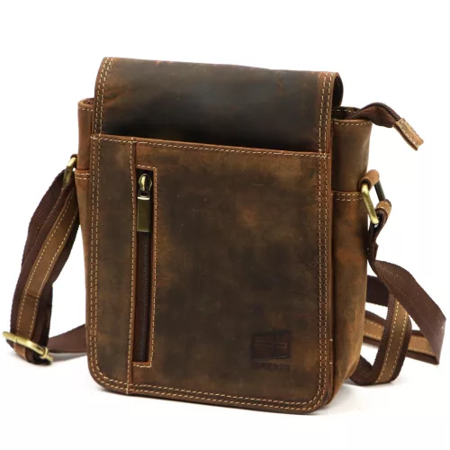  Pánska kožená taška Nordee DOH-GM-09 s rozmermi 20 x 22 x 8 cm