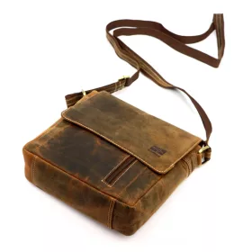    Pánska kožená taška Nordee DOH-GM-11 s rozmermi 25 x 26 x 7 cm