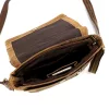  Pánska kožená taška Nordee DOH-GM-11 s rozmermi 25 x 26 x 7 cm