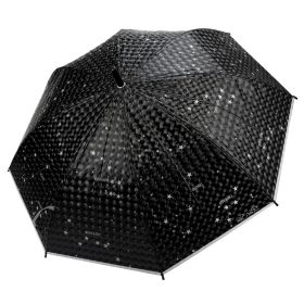   RST 5057 / RST908-3D čierny polyesterový dáždnik 81 x 100 cm