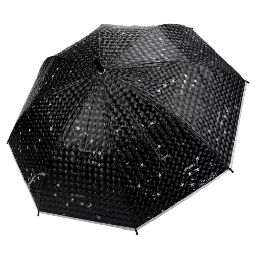 RST 5057 / RST908-3D čierny polyesterový dáždnik 81 x 100 cm