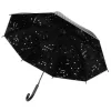 RST 5057 / RST908-3D čierny polyesterový dáždnik 81 x 100 cm