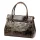  Dámska kožená kabelka cez rameno, crossbody kabelka Luka 20-054 MN tmavohnedá 36 x 26 x 14 cm