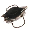  Dámska kožená kabelka cez rameno, crossbody kabelka Luka 20-054 MN tmavohnedá 36 x 26 x 14 cm