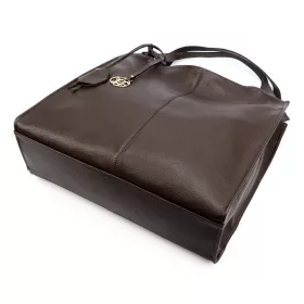    Dámska kožená kabelka Gregorio 1725 DOLLARO hnedej farby 39 x 38 x 14 cm
