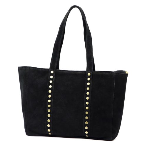 Luka 25-016 fekete női bőr kézitáska 47 x 28 x 13 cm