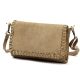 Luka 25-028 taupe női bőr kézitáska 22 x 13 x 6 cm