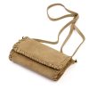 Luka 25-028 taupe női bőr kézitáska 22 x 13 x 6 cm