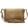 Luka 25-028 taupe női bőr kézitáska 22 x 13 x 6 cm